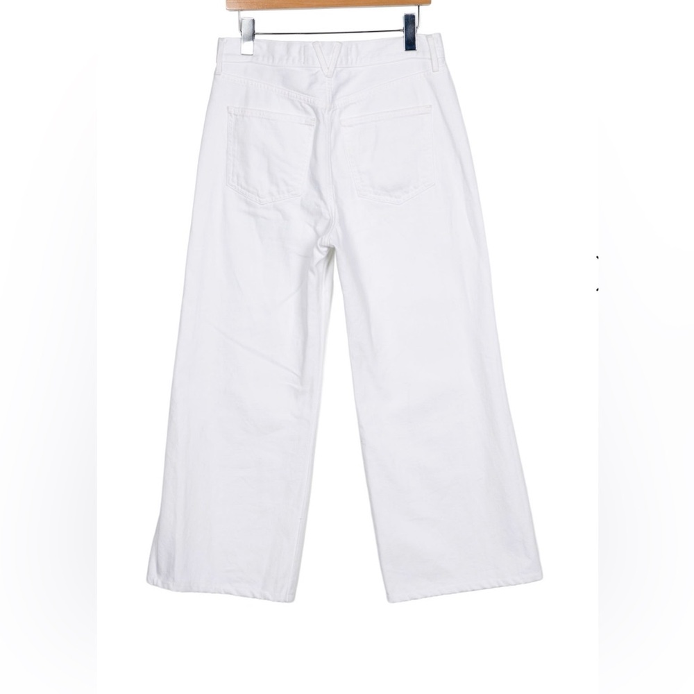 Veronica Beard High-Rise Wide Leg Jeans